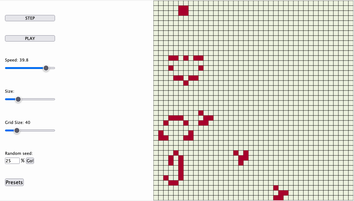 Game of Life screenshot